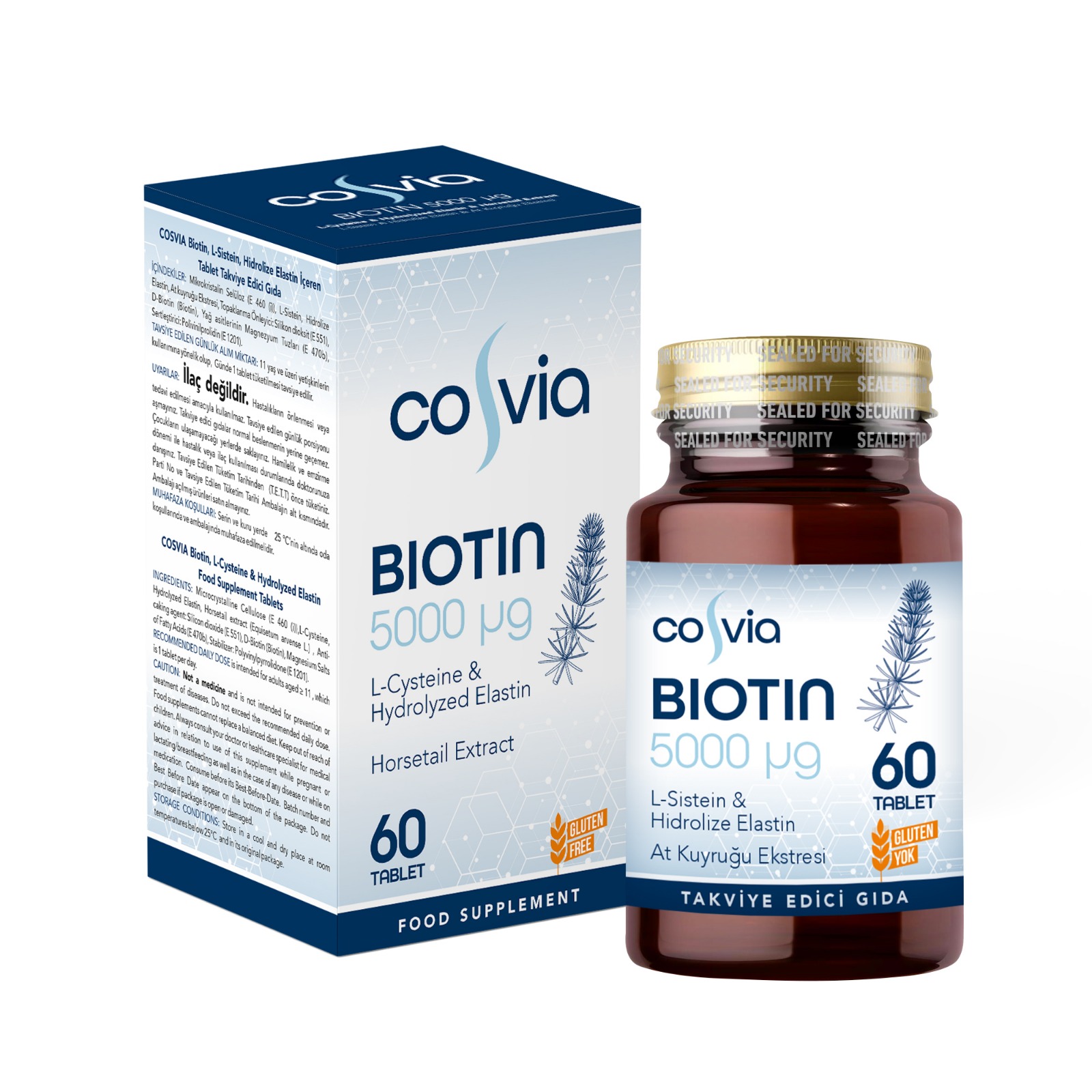 Cosvia Biotin 5000 Mcg