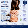 COSVIA Biotin 5000 Mcg, At Kuyruğu Ekstresi İçeren Gıda Takviyesi